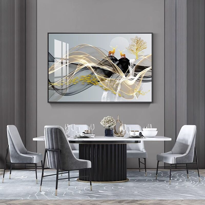 [YUANSHU | Luxurious Deer Motif Wall Art,YUANSHU | Luxurious Deer Motif Wall Art,] ราคา 1,735 บาท*ส่งฟรี