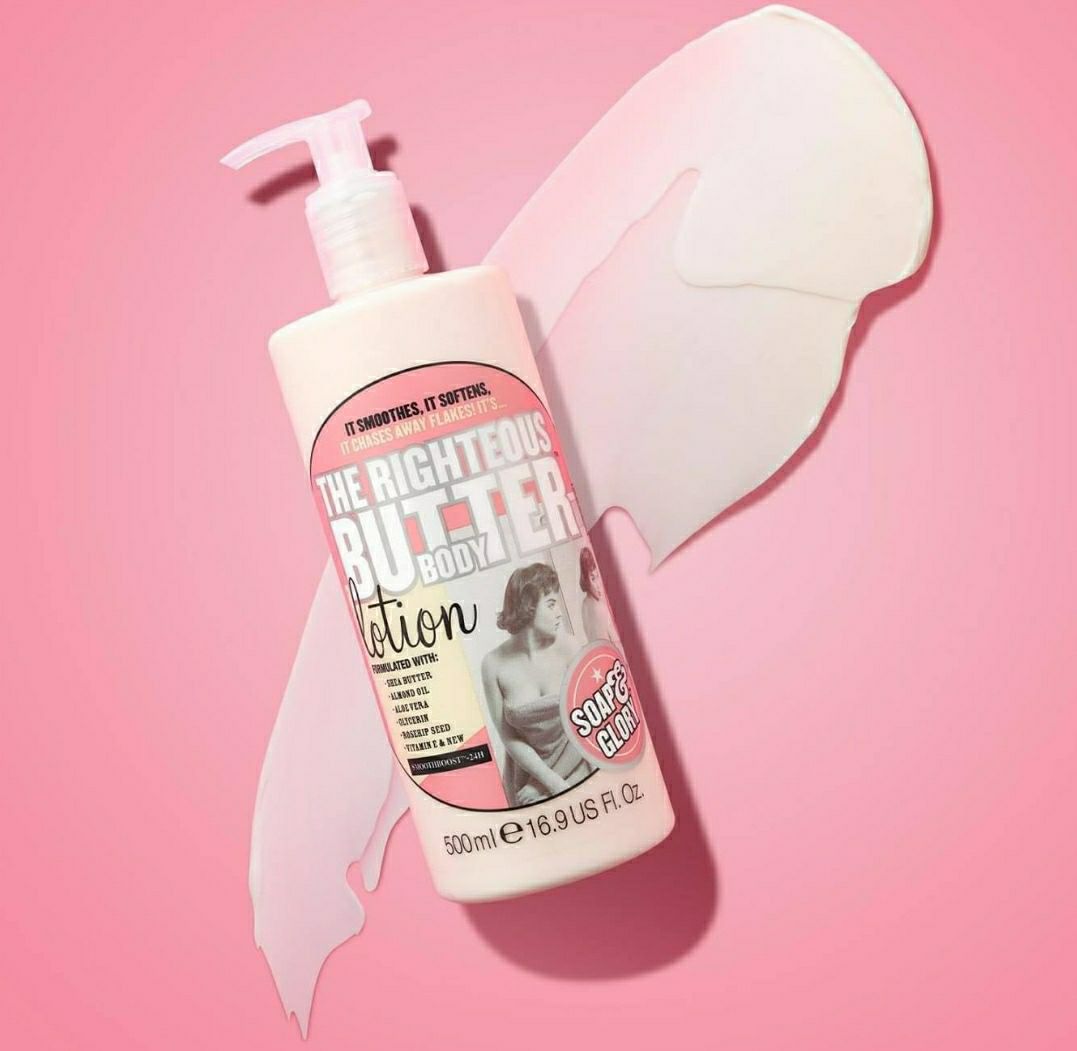 Soap and Glory the righteous butter body lotion 500 ml โลชั่นบำรุงผิว  กลิ่นหอมเย้ายวน | Lazada.co.th