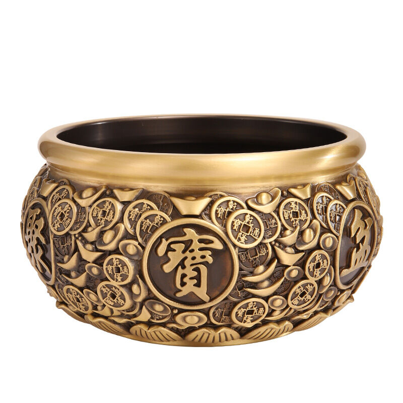 BINYUE | Fortune Attracting Solid Brass Money Box ราคา  469 บาท*ส่งฟรี