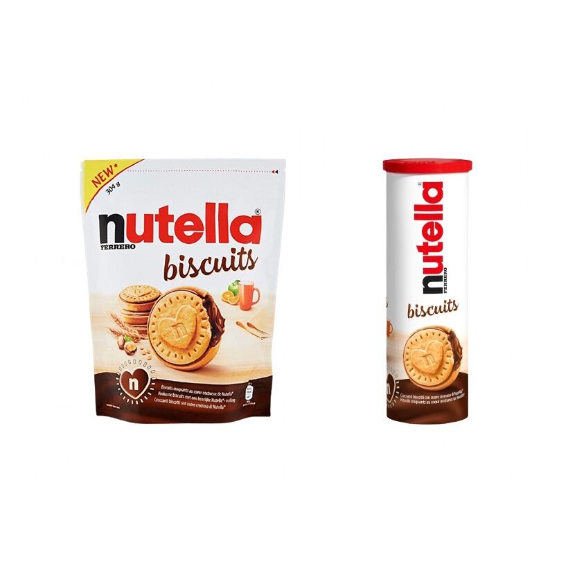 Nutella Biscuits นูเทลล่า บิสกิตสอดไส้นูเทลล่า 304 กรัม Bis Market Thaipick