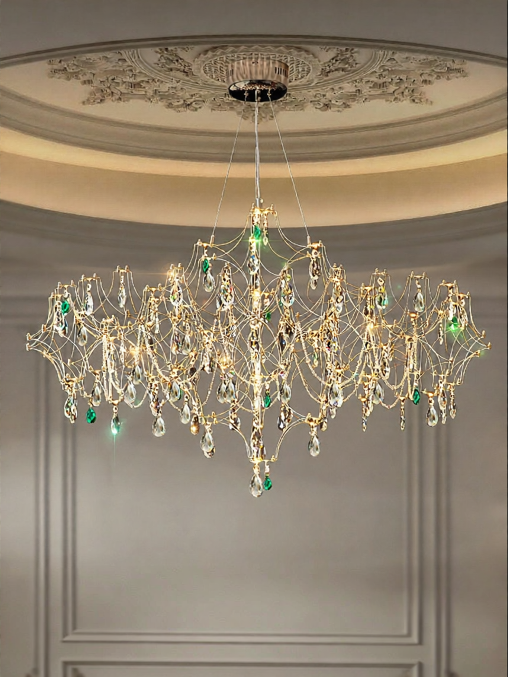 FANCY LAMP CLUB | Creative Artistic Chandelier for Large Hall ราคา 14,811 บาท*ส่งฟรี