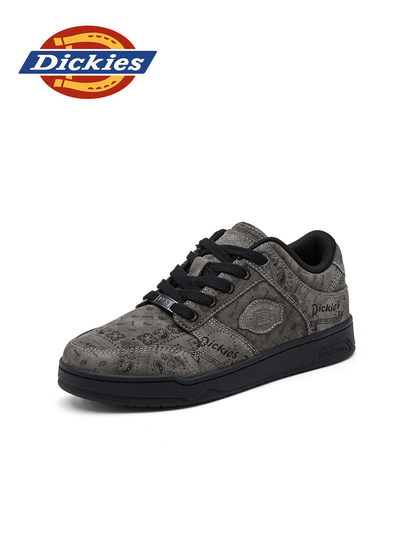 Dickies | Cashew Flower Real Leather Men Retro Casual Shoes Board Shoes ราคา 3,728 บาท*ส่งฟรี