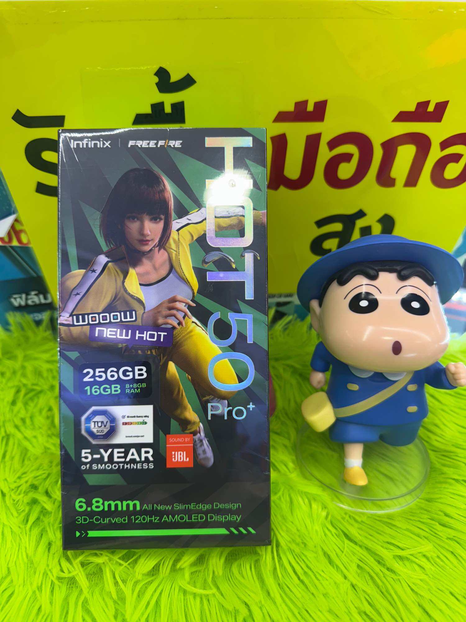 InfinixHOT50pro+แรม8รอม256เป็นเครื่องใหม่ เคลียร์สต๊อก ราคา 6,299 บาท*ส่งฟรี