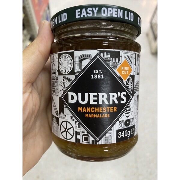 ผลิตภัณฑ์ มาร์มาเลตส้ม ทาขนมปัง ตรา ดูเออร์ 340 G. Manchester Marmalade