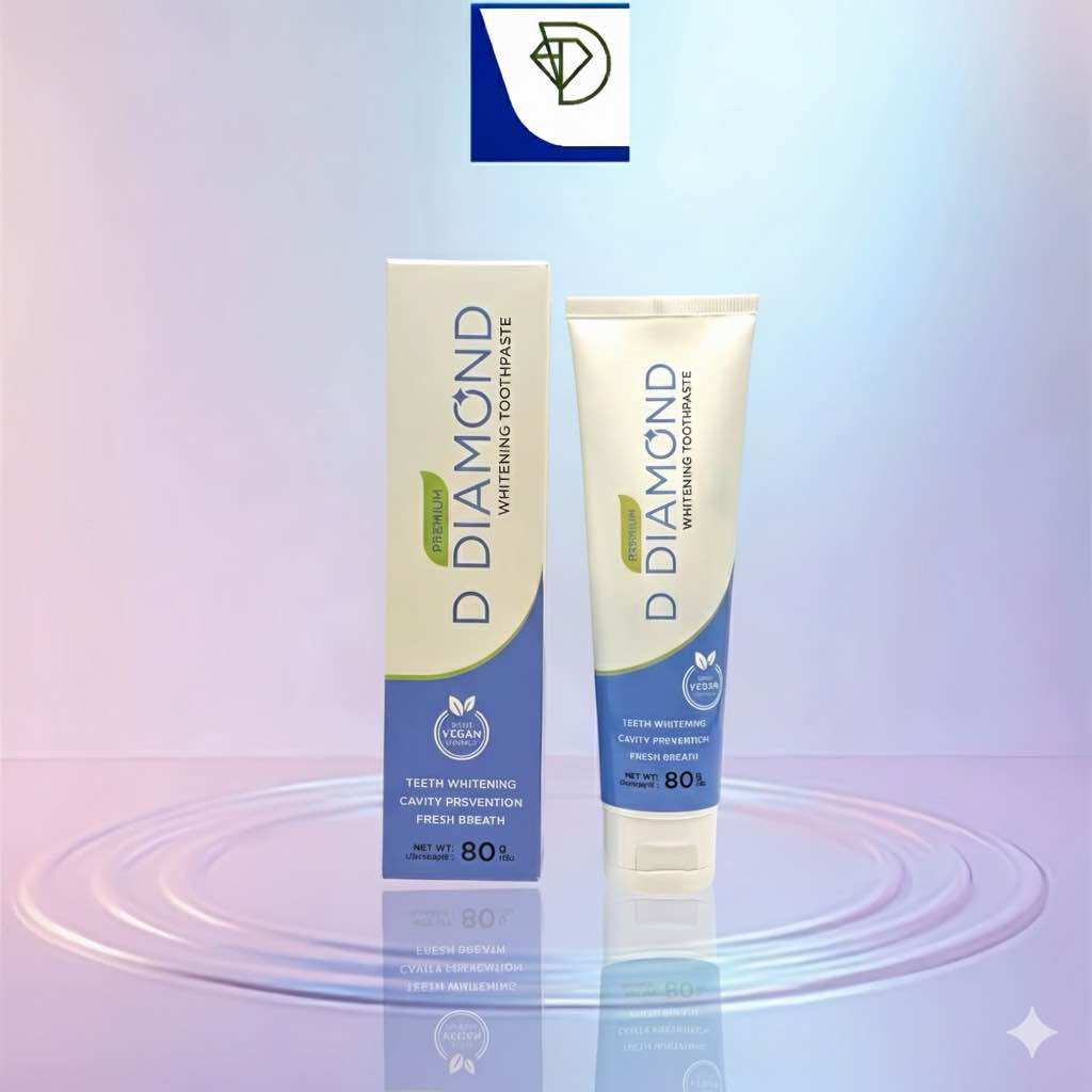 ยาสีฟัน ดีไดมอนด์ D Diamond toothpaste สูตรพรีเมียม 80 กรัม