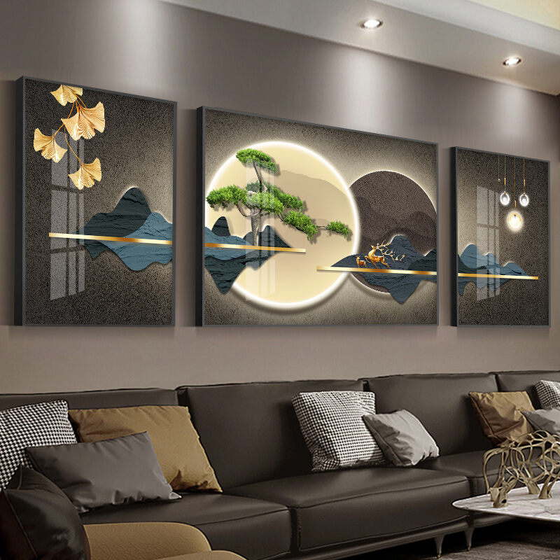 [XIANGTUYIN | High-Quality Triptych Pine Welcome Wall Art,XIANGTUYIN | High-Quality Triptych Pine Welcome Wall Art,] ราคา 2,558 บาท*ส่งฟรี