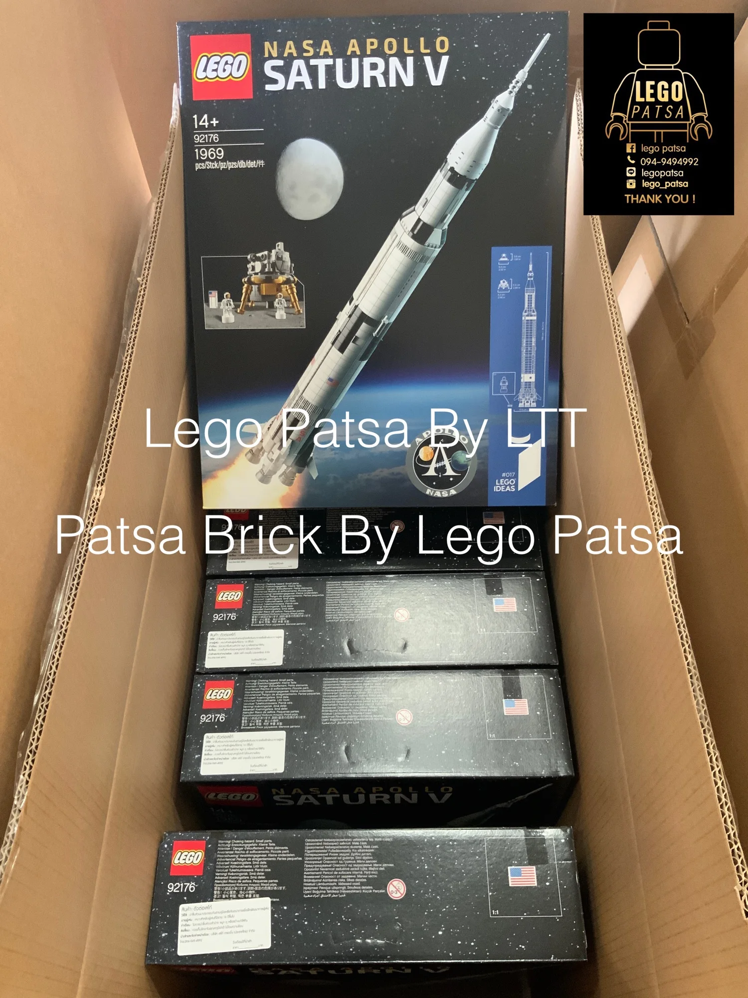 Lego 92176 NASA Apollo Saturn V (Hard To Find)