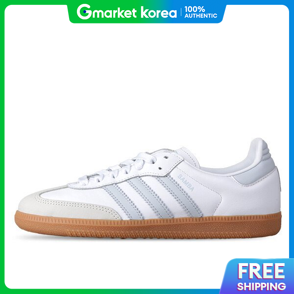 adidas | Samba Og Cloud White Halo Blue Women's Sneakers Ie0877 ราคา 3,211 บาท*ส่งฟรี