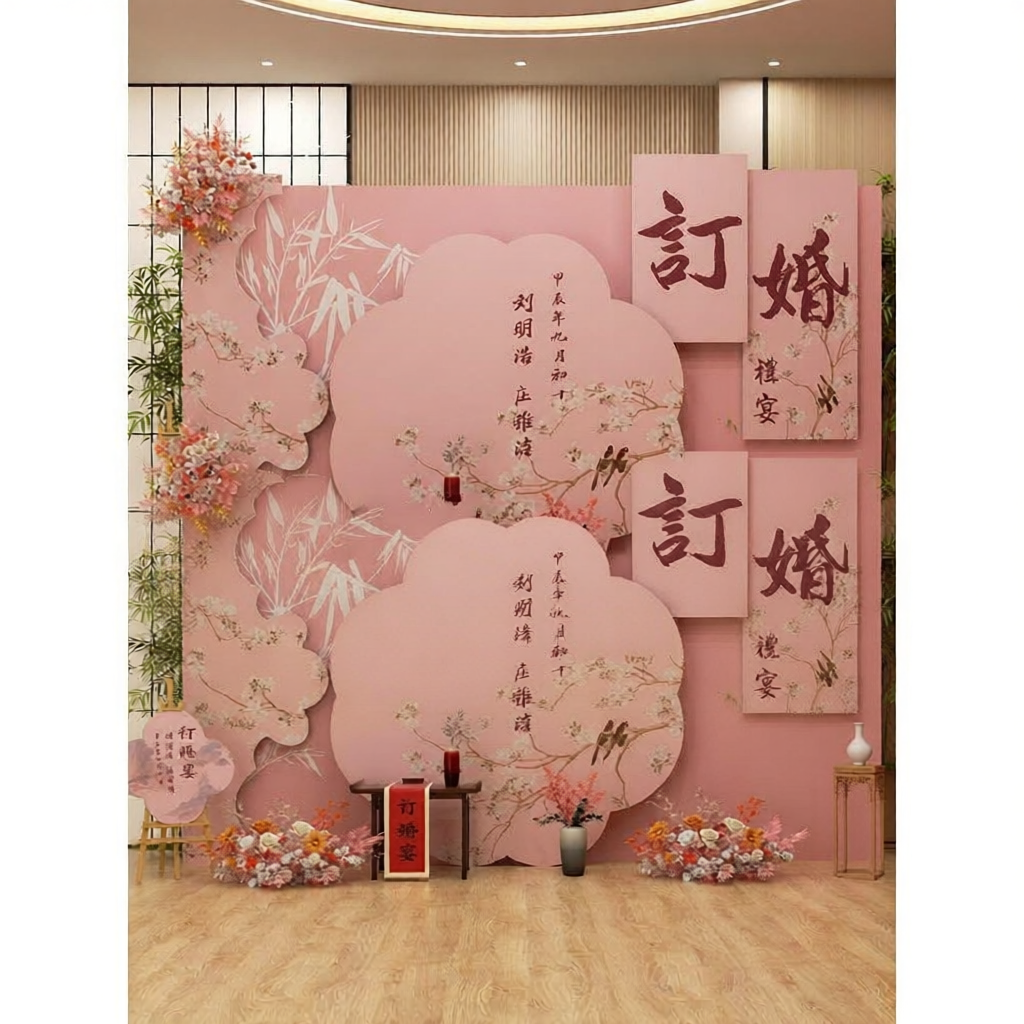 MOLORE | Engagement Party Decoration KT Board ราคา 7,078 บาท*ส่งฟรี