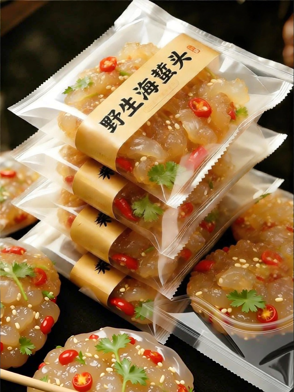 SHANFUXIA | Ready-to-eat Wild Premium Jellyfish Skin ราคา 782 บาท*ส่งฟรี