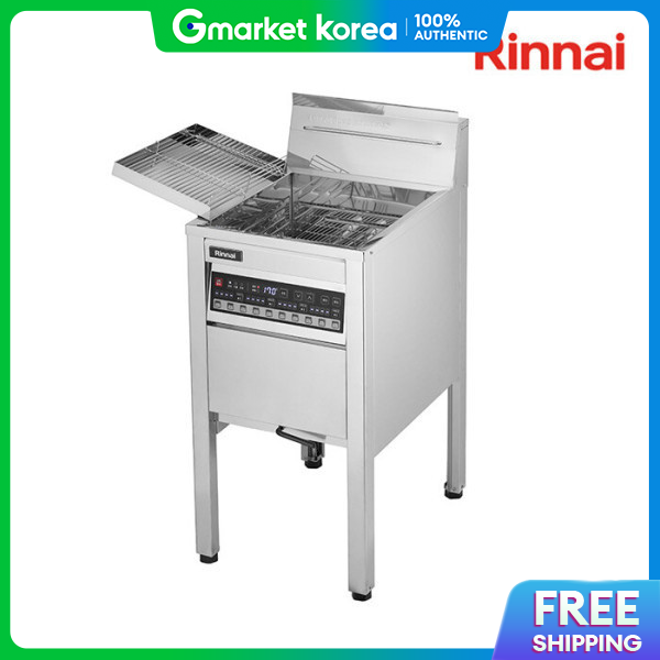 Rinnai | Rinnai Commercial Gas Fryer 22 Liters Rfa-M20G Natural Gas Lng