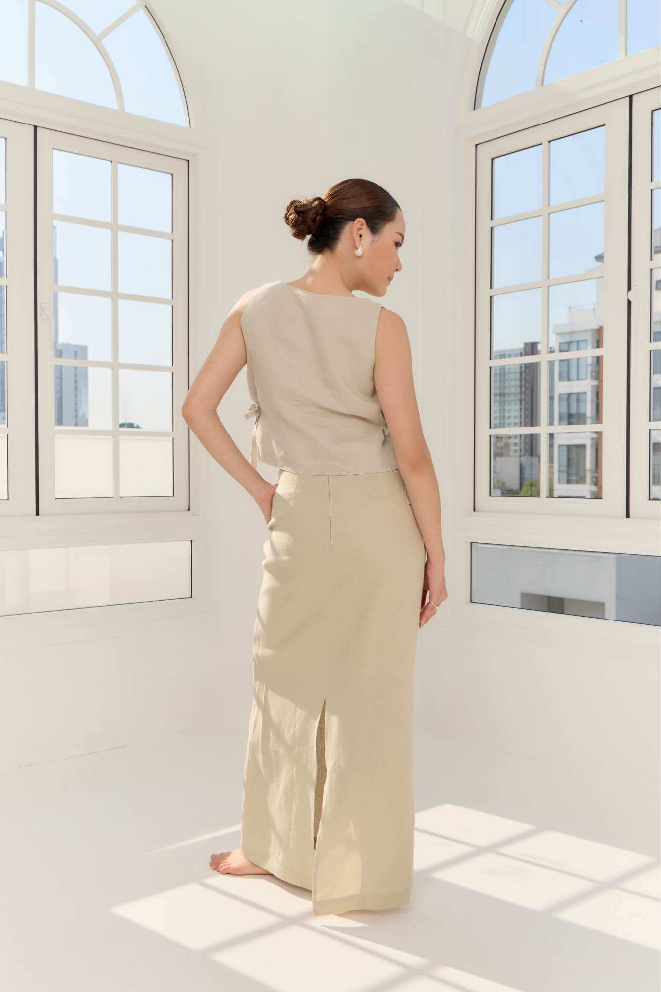 INLine comport maxi flow skirt ราคา 1,590 บาท*ส่งฟรี