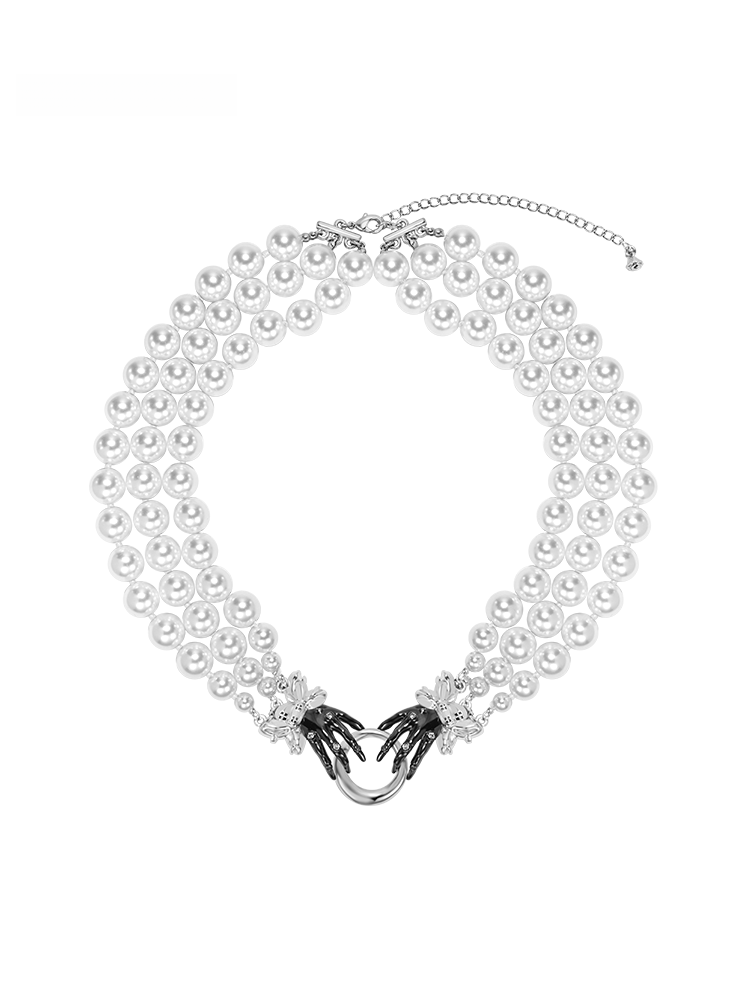 [LNERATO | LNERATO Luna Irleta Masquerade Series Satin Ribbon Pearl Gloves Necklace Layering High End Clavicle Chain Fashion Accessory,LNERATO | LNERATO Luna Irleta Masquerade Series Satin Ribbon Pearl Gloves Necklace Layering High End Clavicle Chain Fash ราคา 3,931 บาท*ส่งฟรี