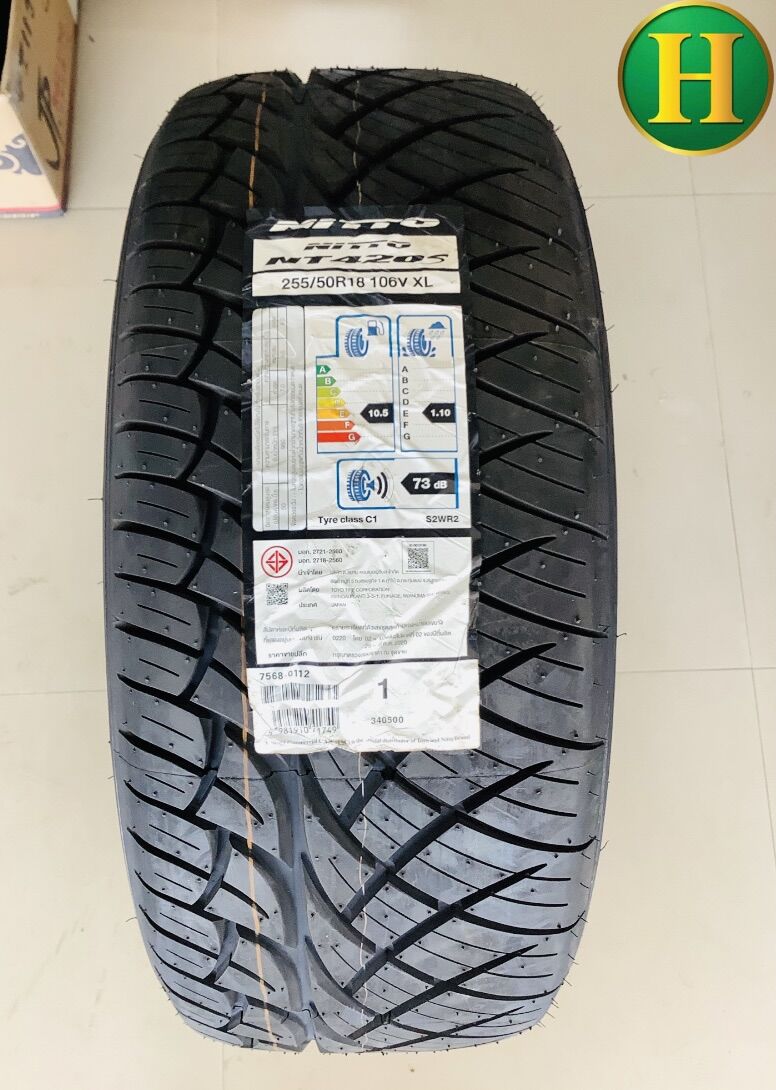 255/50R18 106V NITTO NT420S(JP🇯🇵)ยางใหม่กริ๊ปปี2025🇯🇵ราคาโปร1เส้น✅ แถมจุ๊บลมยางแท้👍 มีรับประกันนาน3ปี✅❤️ ผลิตประเทศญี่ปุ่น ราคา 5,190 บาท*ส่งฟรี