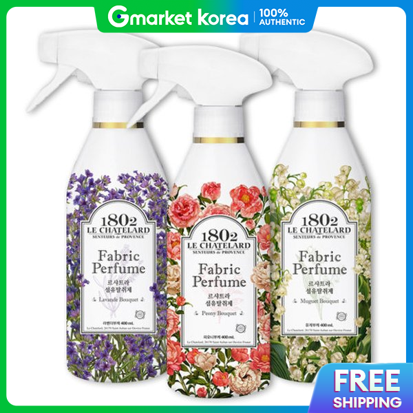 KERASYS | Le Chatelard Odor Eliminating Large Capacity Scented Fabric Deodorizer 470ml X 3 (3 Types) / Peony, ราคา 1,636 บาท*ส่งฟรี