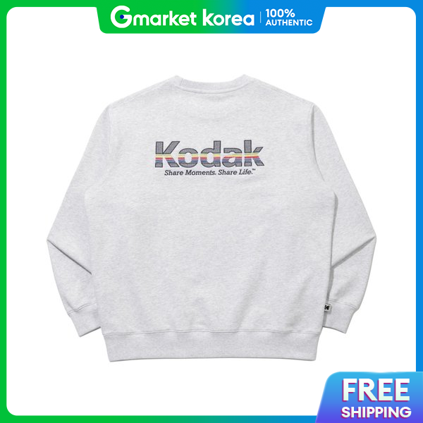 Kodak | K6123Lfsp1Mgr Sweatshirt Oversized Sweatshirt Rainbow Sweatshirt m Grey 5946076 ราคา 3,483 บาท*ส่งฟรี