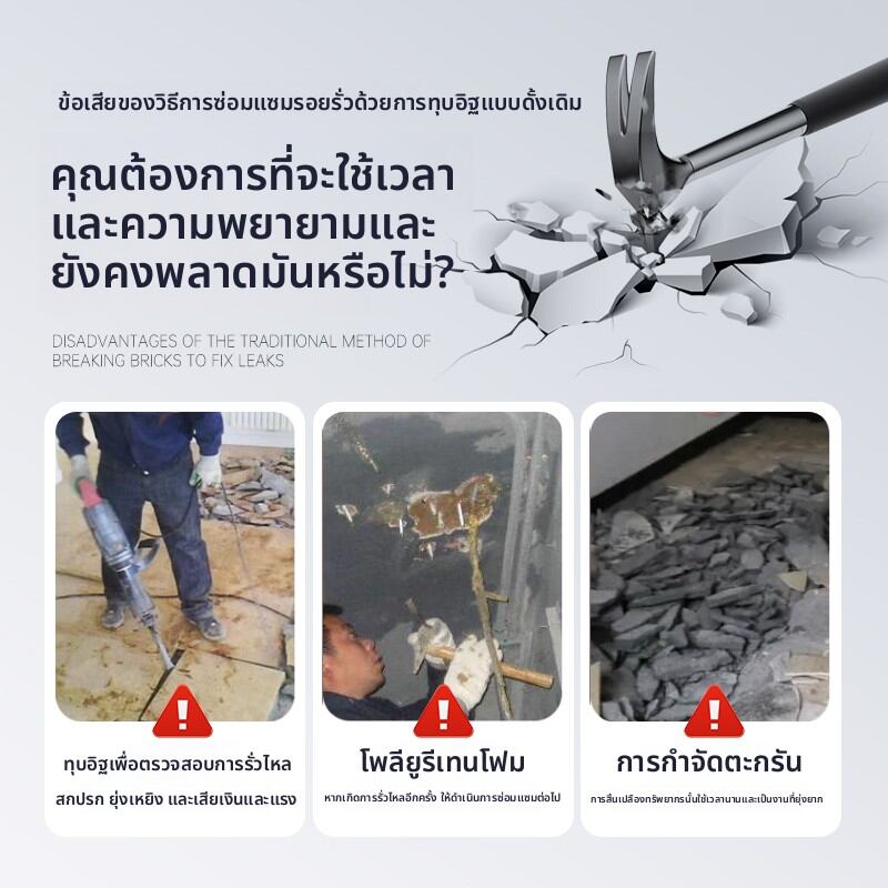 XIUSHEN | Water-Curable Acrylic Salt Grouting Liquid ราคา 512 บาท*ส่งฟรี