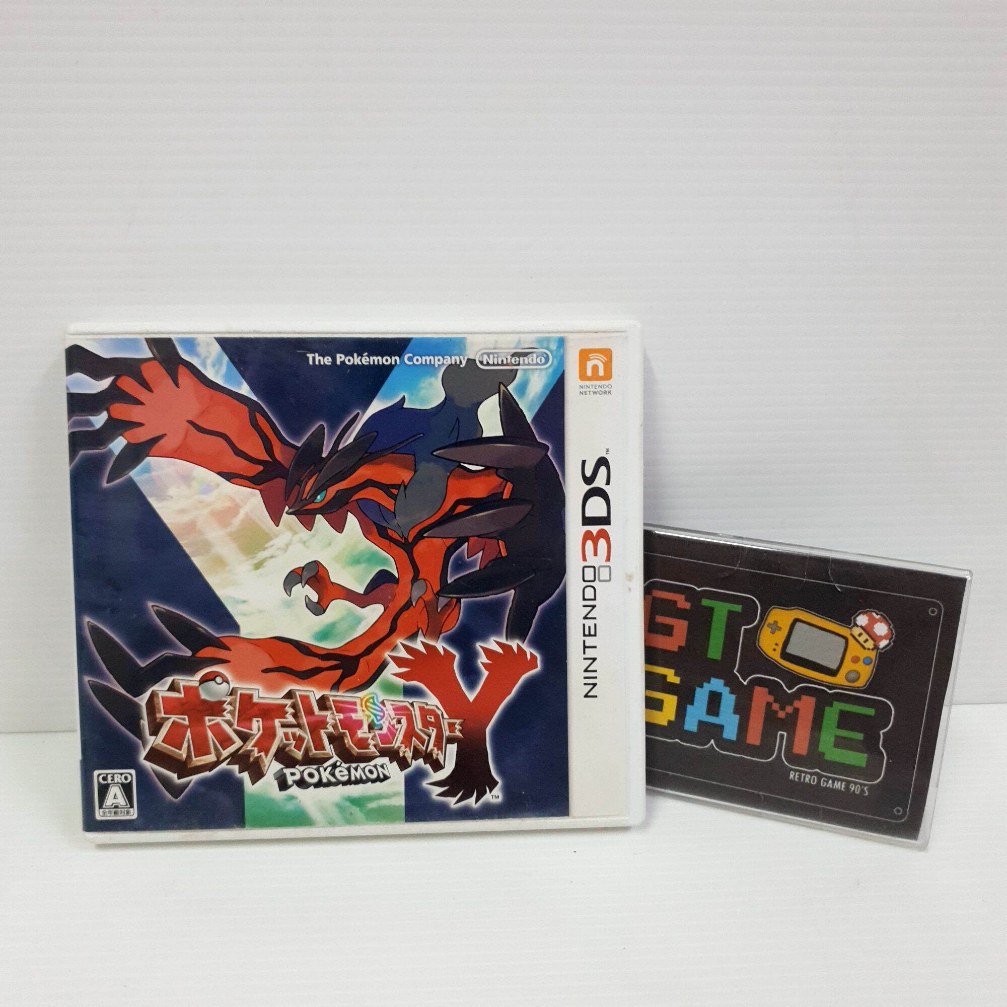 Nintendo 3DS 🦊 Pokemon Y ⚡JAPAN🇯🇵 ポケットモンスター Y(LNA-CTR
