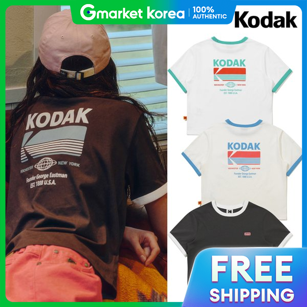 Kodak | Official Breeze Pop Big Graphic Short-Sleeve T-Shirt Women's (3 Colors) ราคา 1,551 บาท*ส่งฟรี
