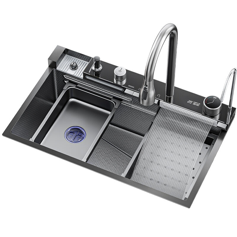 JIAYUN | Handcrafted Thickened Nano Kitchen Sink Basin ราคา 7,430 บาท*ส่งฟรี