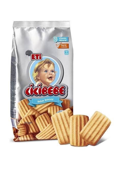 Eti Cicibebe Baby Biscuits (Bebek Bisküvisi) 1000 Gr (4X250 Gr)อาหาร ...