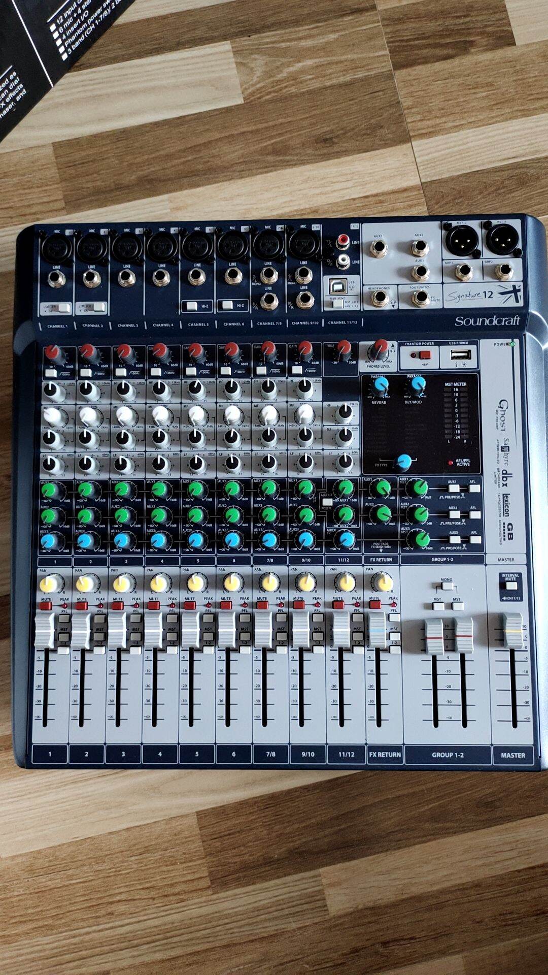 Sound craft S12 มิกเซอร์คุณภาพ Lazada.co.th