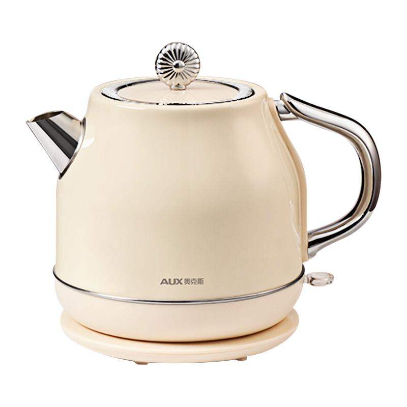 aux | AUX Retro Electric Kettle Automatic Home Use Small Size Tea Brewing Water Boiler Stainless Steel Material 1.5L Capacity ราคา 1,722 บาท*ส่งฟรี