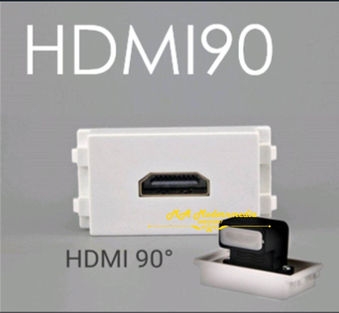 หน้ากาก HDMI รวม 6 แบบ (รับประกัน 1 ปี) SOCKET HDMI90 HDMI180 HDMICB HDMISW HDMI180B HDMI90B