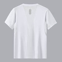 LIEYAN | เสื้อยืดแขนสั้นสำหรับผู้ชาย แห้งไว ระบายอากาศ