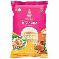 ข้าวเหนียว ตรา ฉัตร STICKY RICE น้ำหนักสุทธิ 5 กิโลกรัม