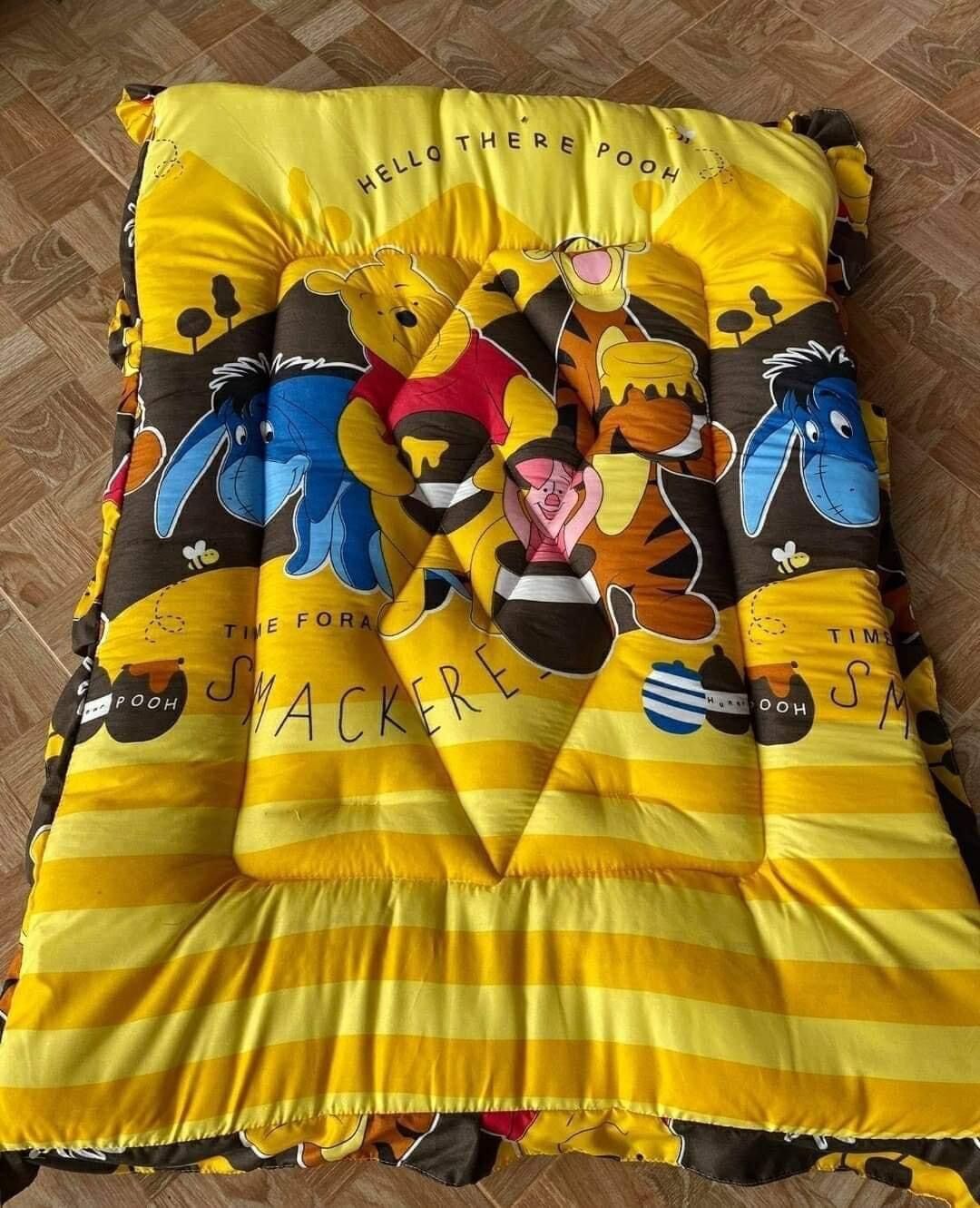 ที่นอนเด็กอนุบาล ไปโรงเรียนมีหมอนในตัวและสายสะพาย 🌻🐢