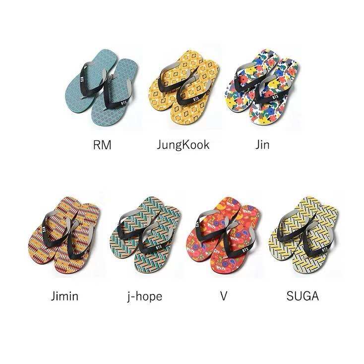 รองเท้าแตะ BTS SLIPPERS Idol FLIPFLOP ราคา 199 บาท*ส่งฟรี