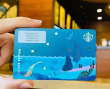 รูปภาพขนาดย่อของStarbucks--E-Vo Starbucks 2,000 Bath บัตรสตาร์บัคส์มูลค่า 2,000 บาท (ส่งรหัสหลังบัตร เท่านั้น)ลองเช็คราคา