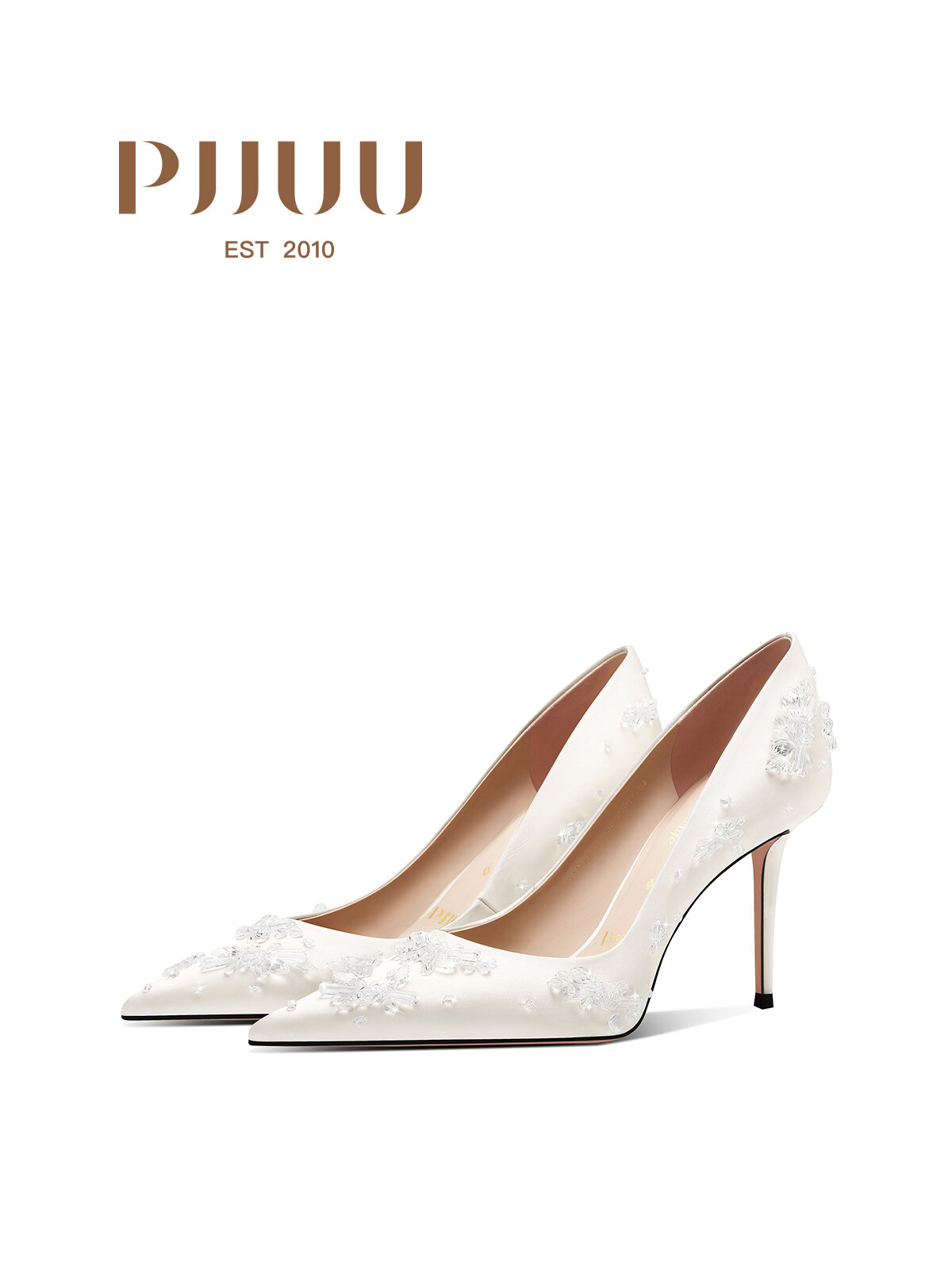 [PJJUU | Comfortable Wedding Bridal Shoes Pointed Toe High Heels,PJJUU | Comfortable Wedding Bridal Shoes Pointed Toe High Heels,] ราคา 9,353 บาท*ส่งฟรี