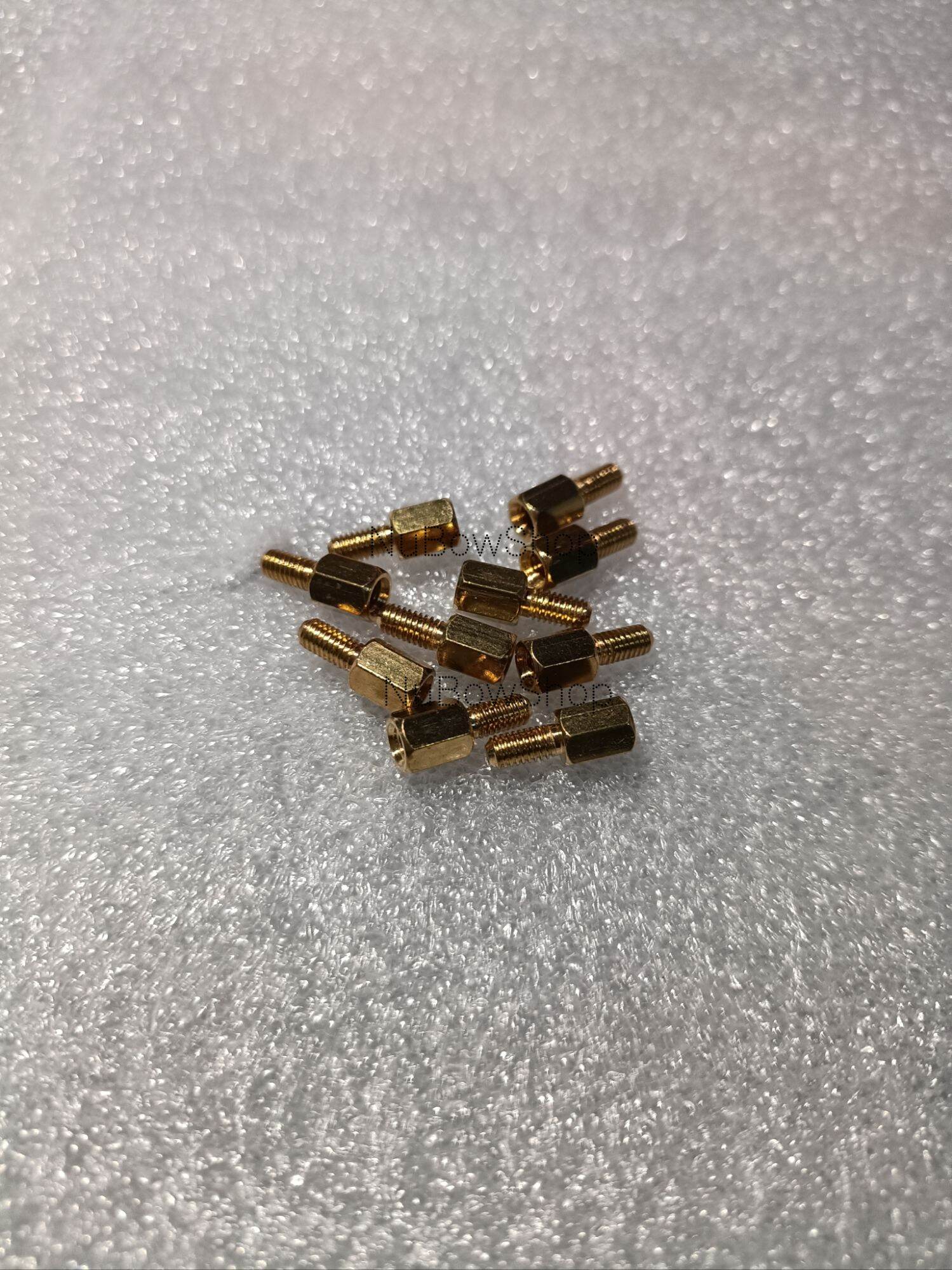 น๊อตหนุนเมนบอร์ด M3 x 6+6 ราคา10ตัว 20บาท ราคา  20 บาท*ส่งฟรี