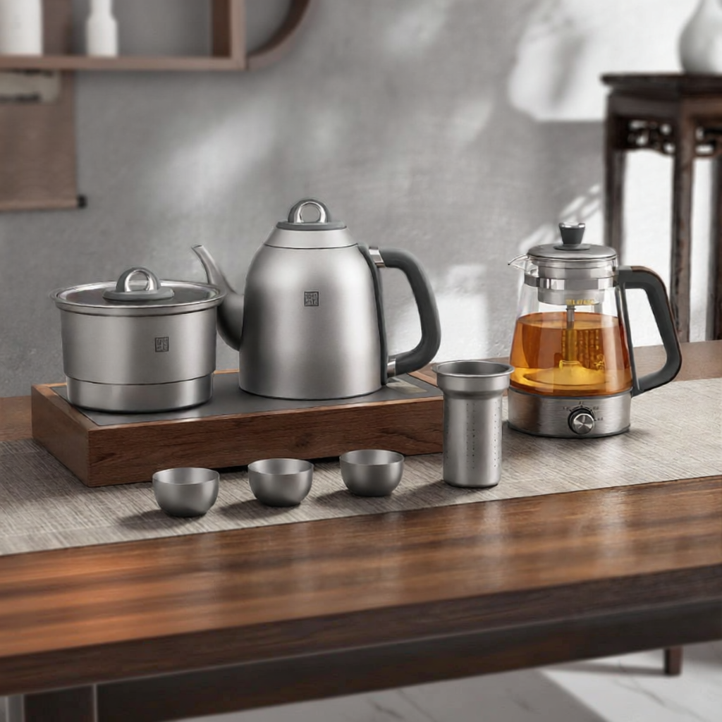 TiLiving | Automatic Water Supply Titanium Electric Kettle Teapot ราคา 10,170 บาท*ส่งฟรี