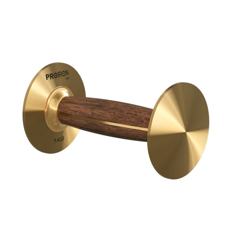PROIRON | Walnut Wood Dumbbell Pure Copper Fitness Equipment ราคา 32,226 บาท*ส่งฟรี
