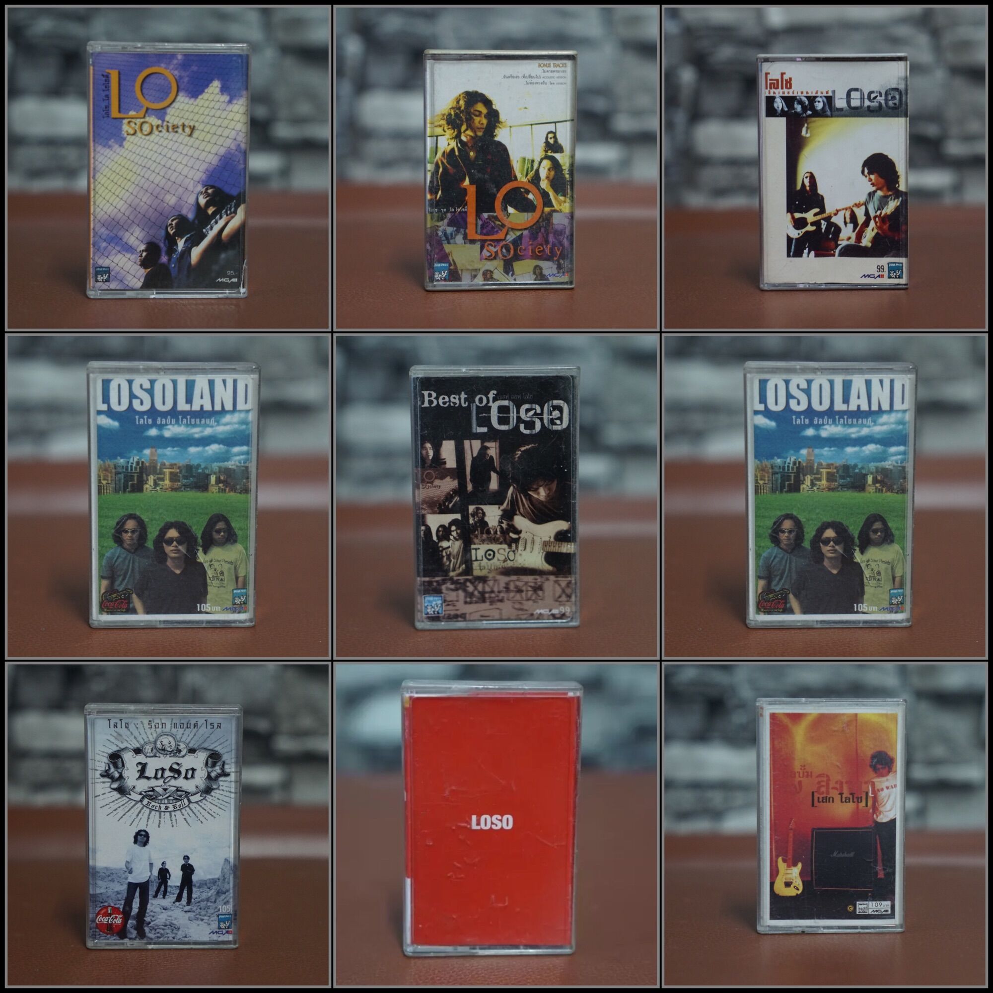 Loso Loso Cassette Tapes, Sek Loso, Are Available by Album. ราคา 240 บาท*ส่งฟรี