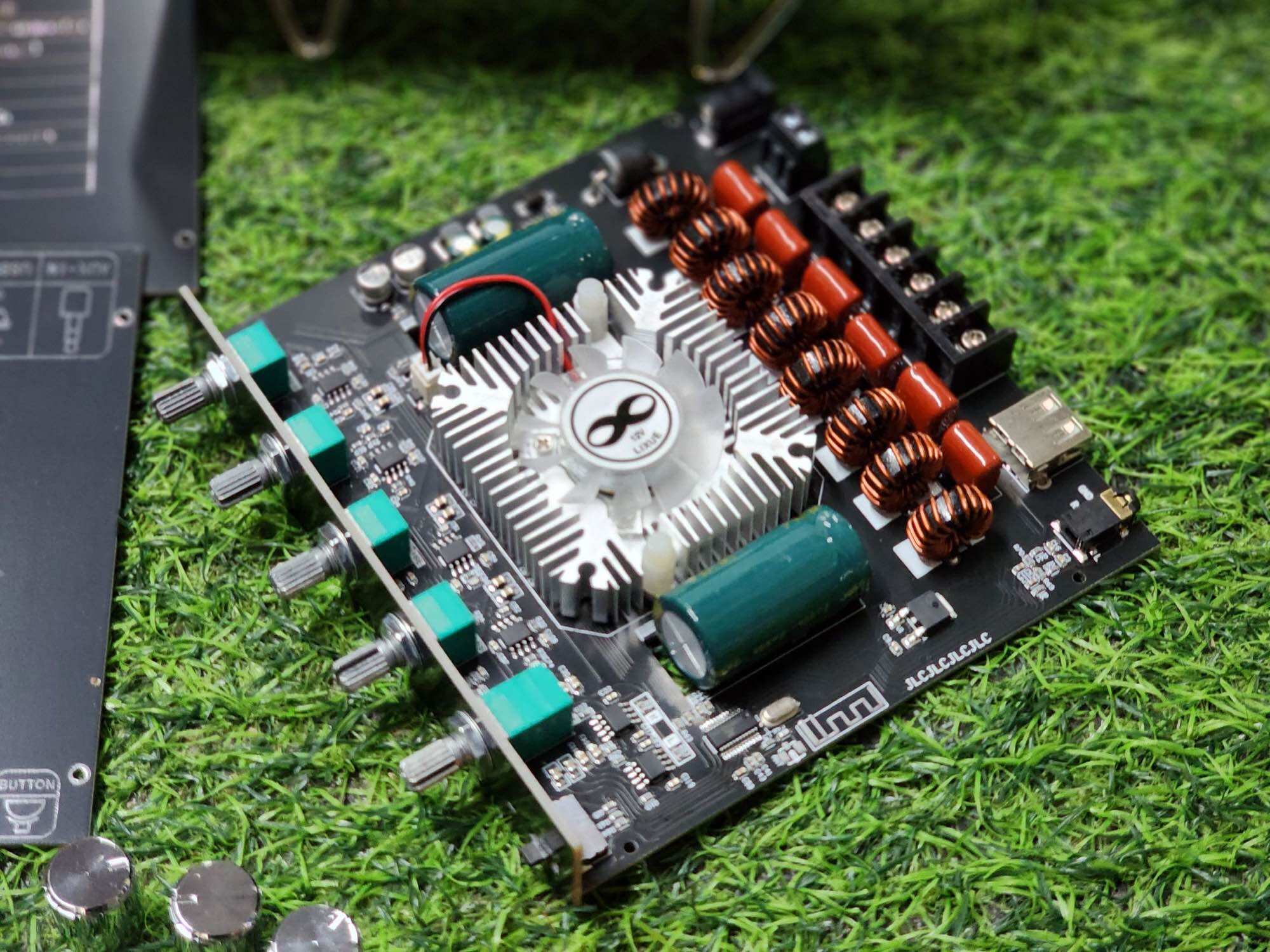 ZK-AS21 ของแท้ 2.1ch 220w220w350w แอมป์จิ๋ว dc 16-38v (as21วอเดิม ...