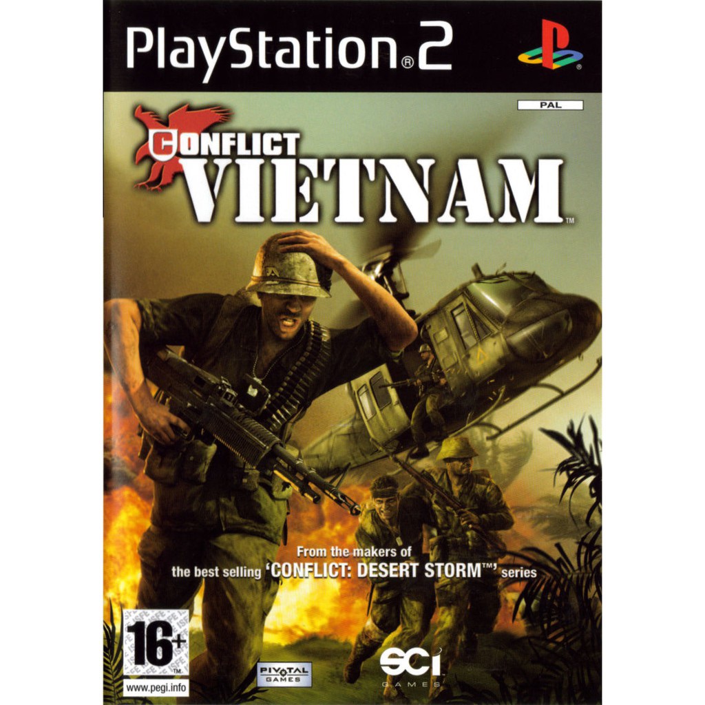 แผ่นเกมส์ conflict vietnam Ps2