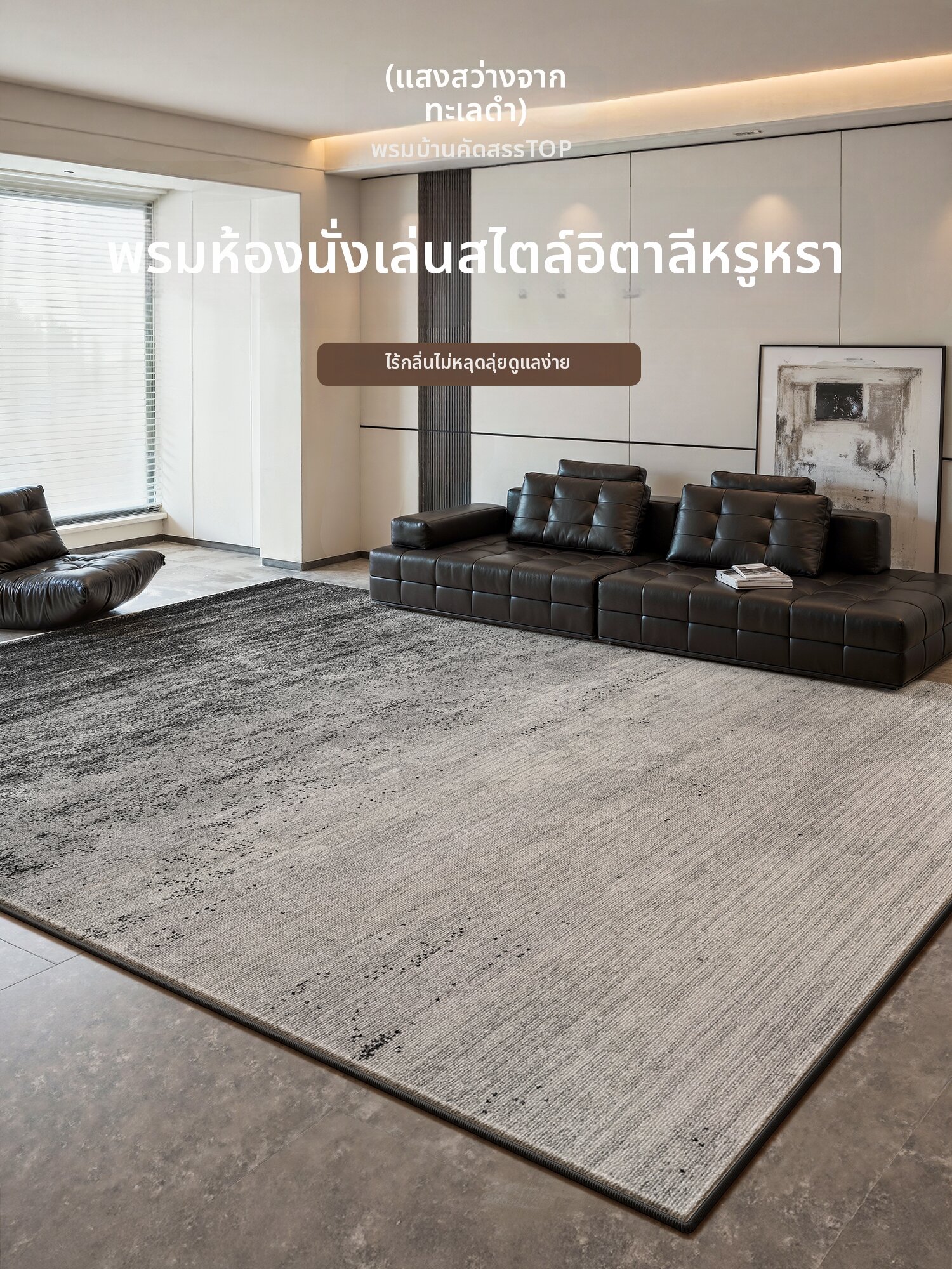 XINGLIANXIN | Italian Luxury High-grade Soundproof Thick No-wash Washable Carpet ราคา 3,360 บาท*ส่งฟรี