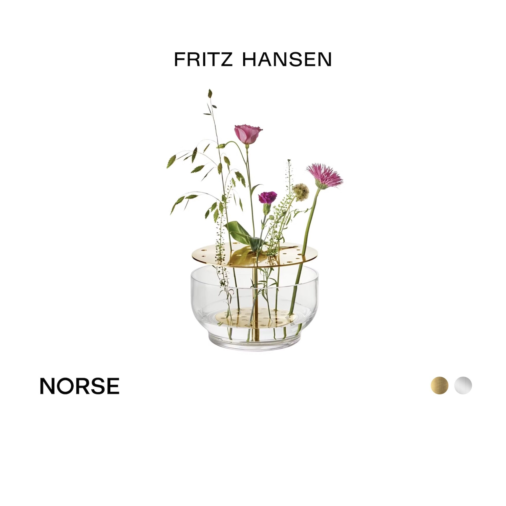 Fritz Hansen - Ikebana Vase ( แจกันดอกไม้ แจกัน vase แจกันมินิมอล flower vase แจกันแก้ว ) - NORSE Republics NORSE Republic ราคา 7,500 บาท*ส่งฟรี
