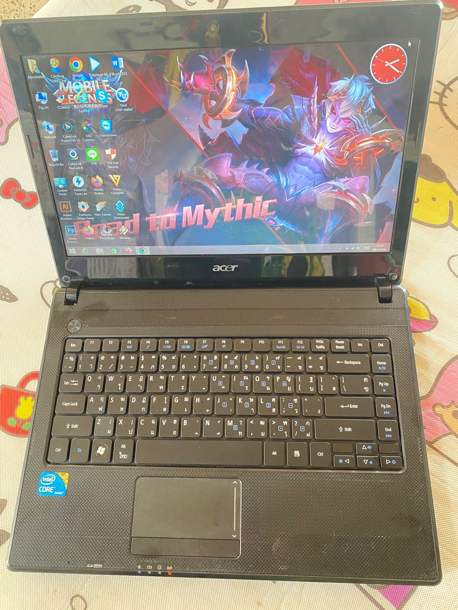 Notebook i3 แรม4 แบตเตอรี่ใหม่ - ป๋องแป้ง.คอม - ThaiPick