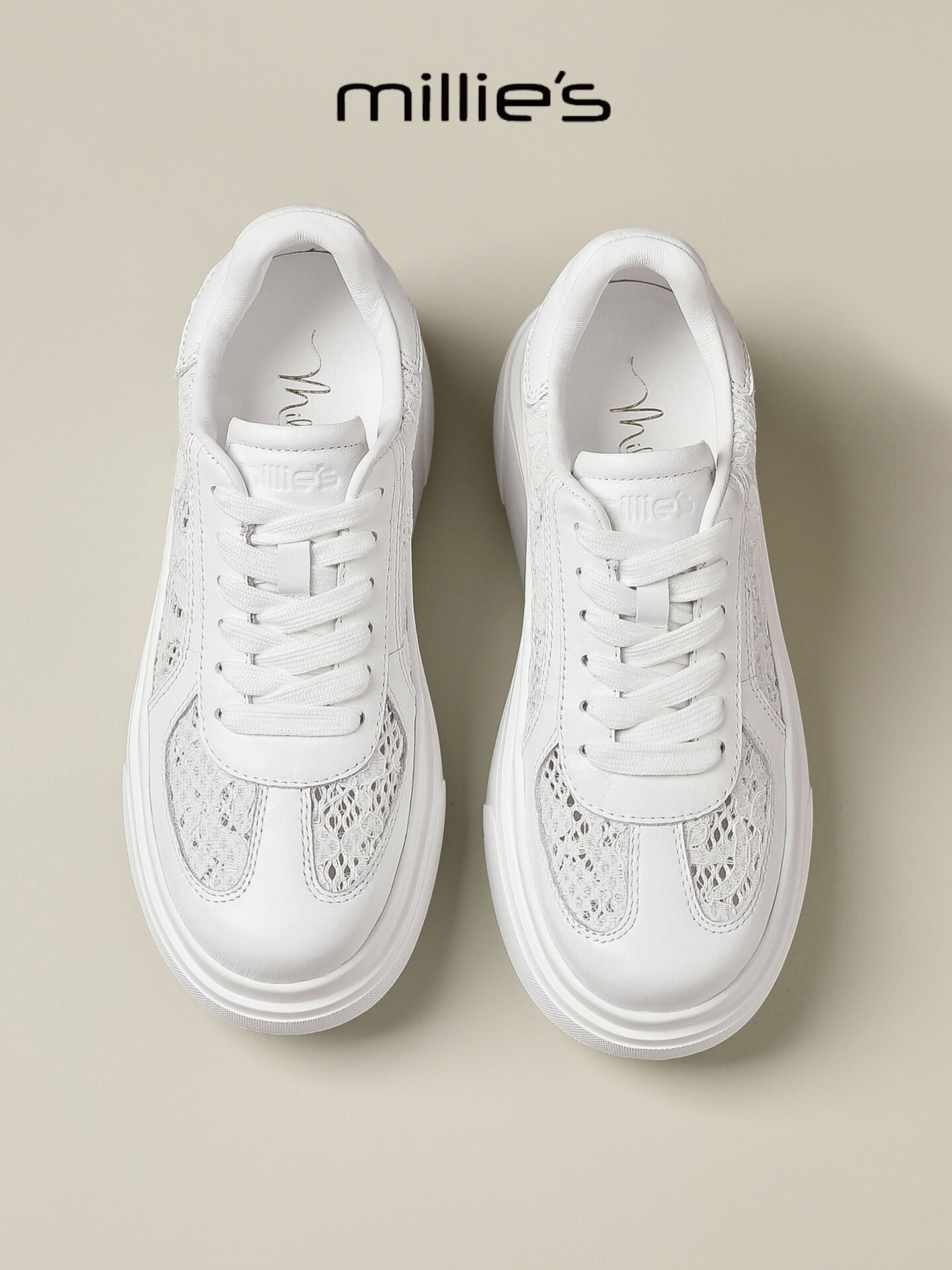 Trendy Thick-soled Perforated Breathable Comfort Elevating Casual Shoes ราคา 7,966 บาท*ส่งฟรี