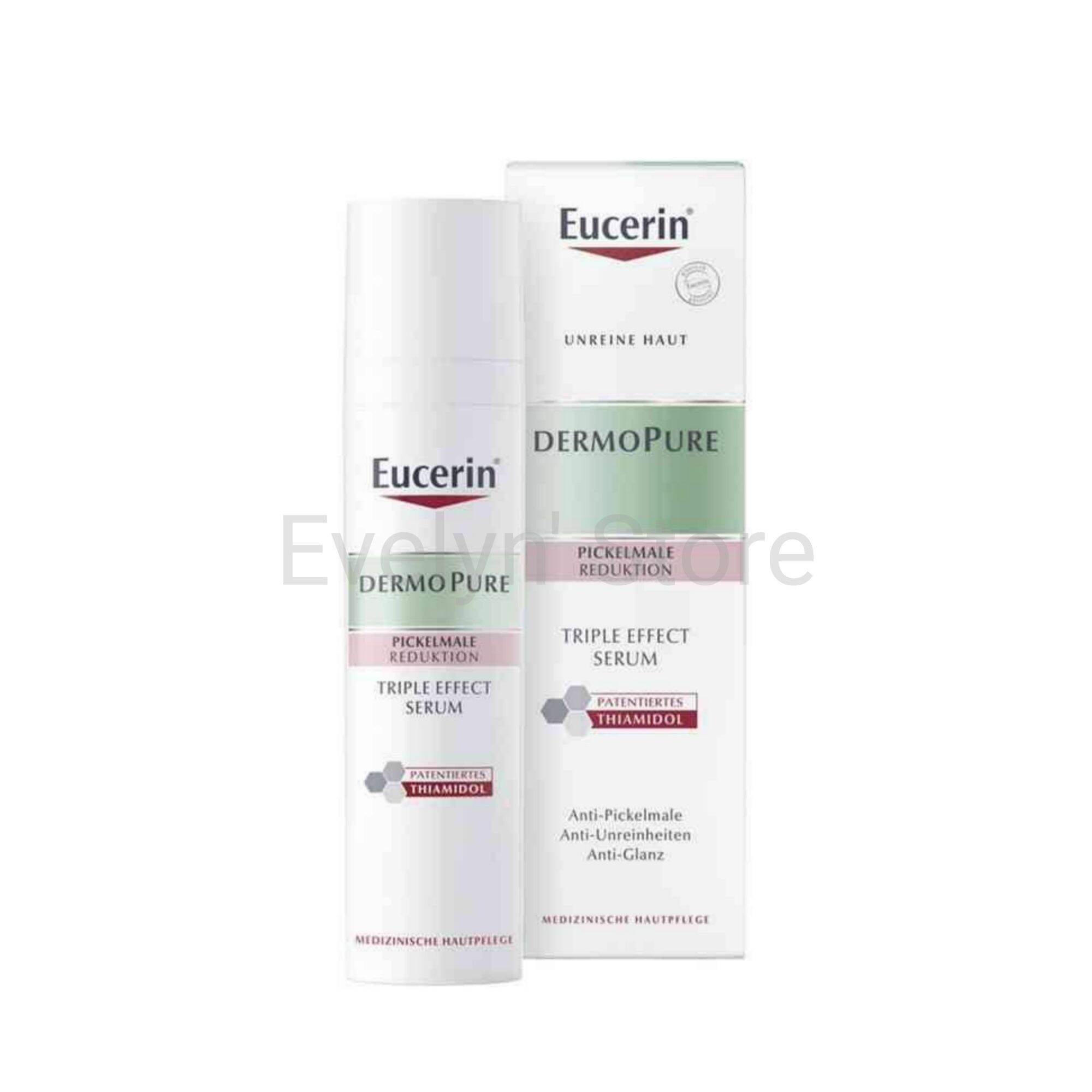 ทริปเปิ้ล เซรั่ม ยุโรป | Eucerin Dermopure Triple Effect Serum 40ml. | Lazada.co.th