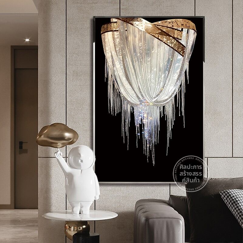 [ZWART | Luxury Shell & Crystal Decorative Wall Art Vertical,ZWART | Luxury Shell & Crystal Decorative Wall Art Vertical,] ราคา 14,502 บาท*ส่งฟรี