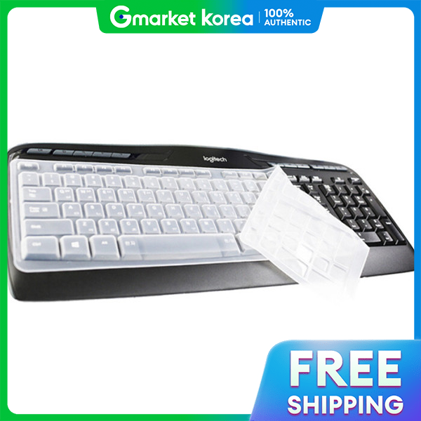 Logitech | Mk-330R Keyboard Keyskin Cover Protective Skin Guard Liquid Waterproof Cap Case Stain Prevention - ยี่ห้อ Logitech ราคา 276 บาท*ส่งฟรี