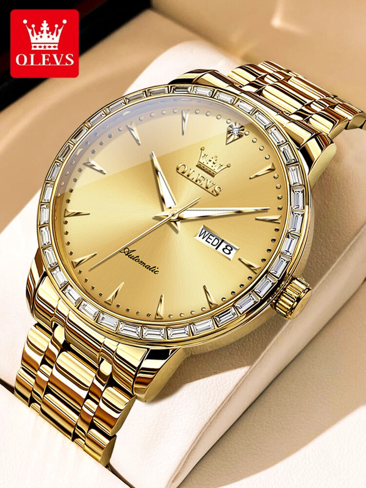 [OLEVS | Automatic Waterproof Men's Watch,OLEVS | Automatic Waterproof Men's Watch,] ราคา 2,803 บาท*ส่งฟรี