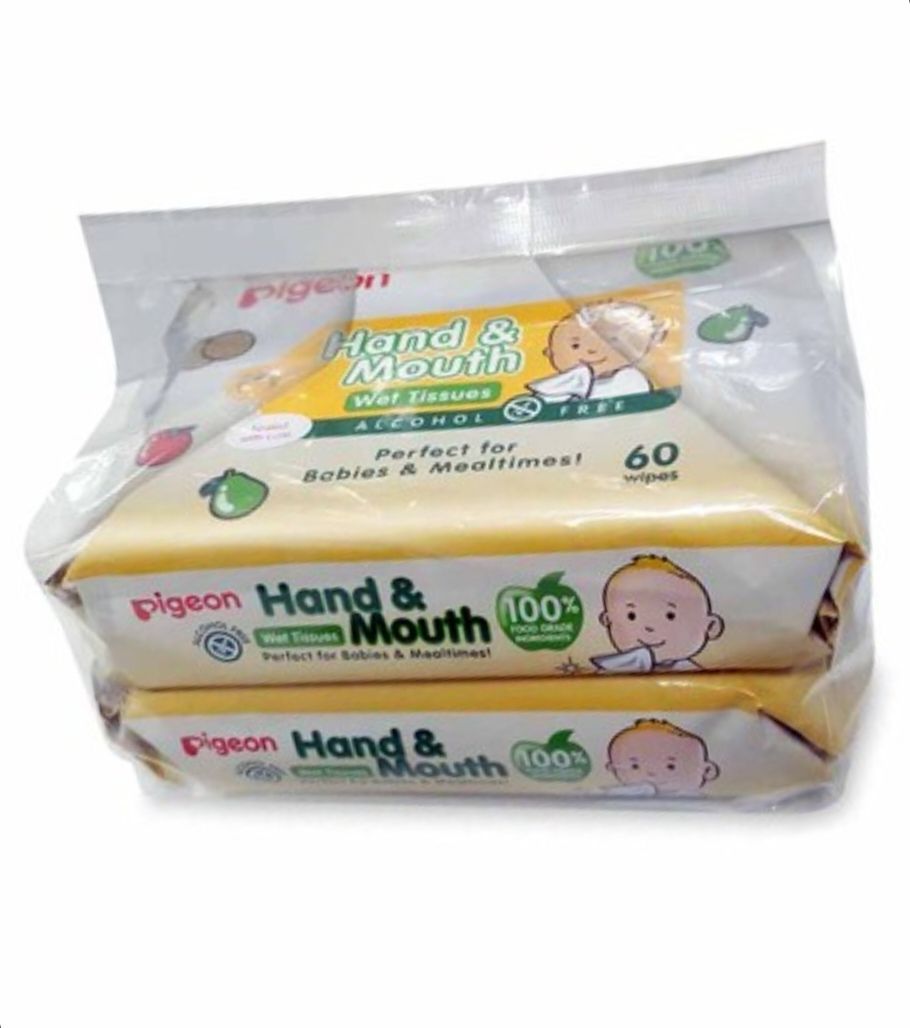 Pigeon baby hand and mouth wipes