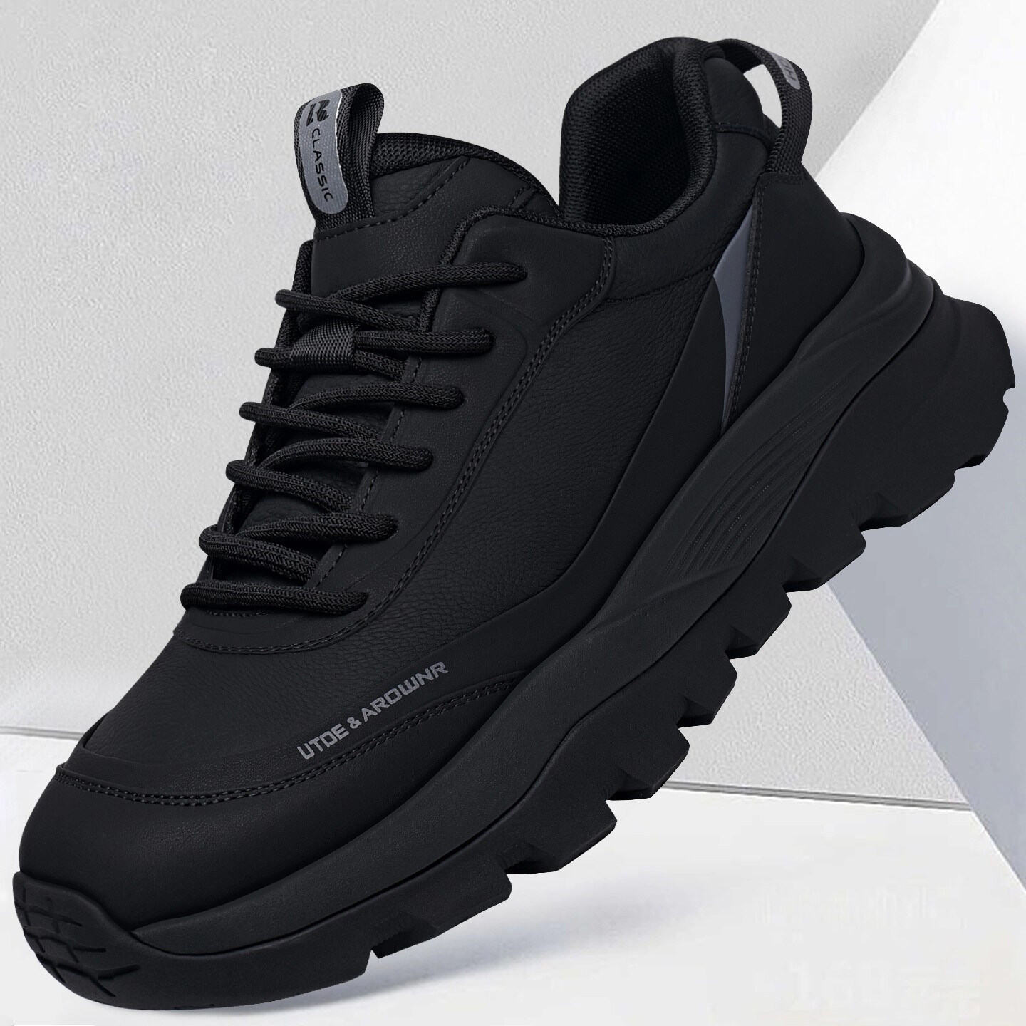 ASUOJIA | Breathable Leather All-match Soft Thick Anti-slip Casual Shoes ราคา 8,410 บาท*ส่งฟรี